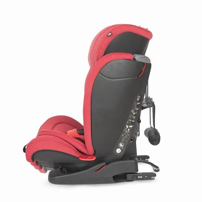 Scaun auto copii, cu Isofix Elara, 9-36 Kg - Rosu