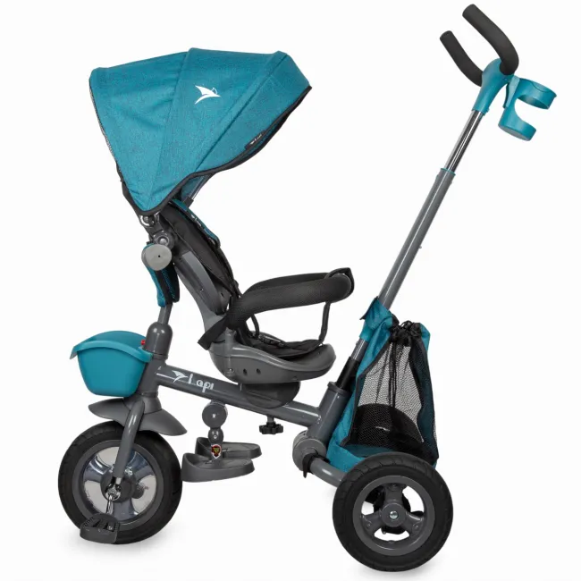 Tricicleta Multifunctionala 4 In 1 Hapi Neo - Albastru