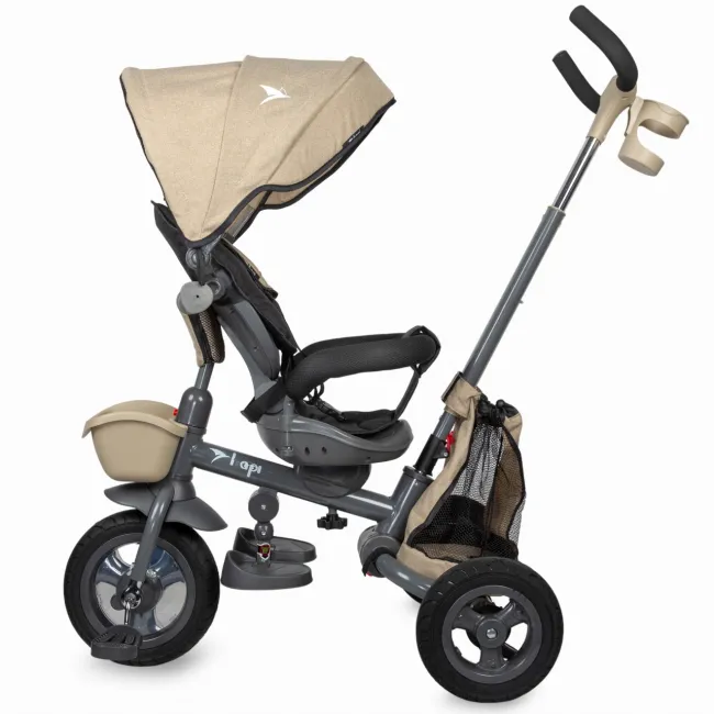 Tricicleta Multifunctionala 4 In 1 Hapi Neo - Bej