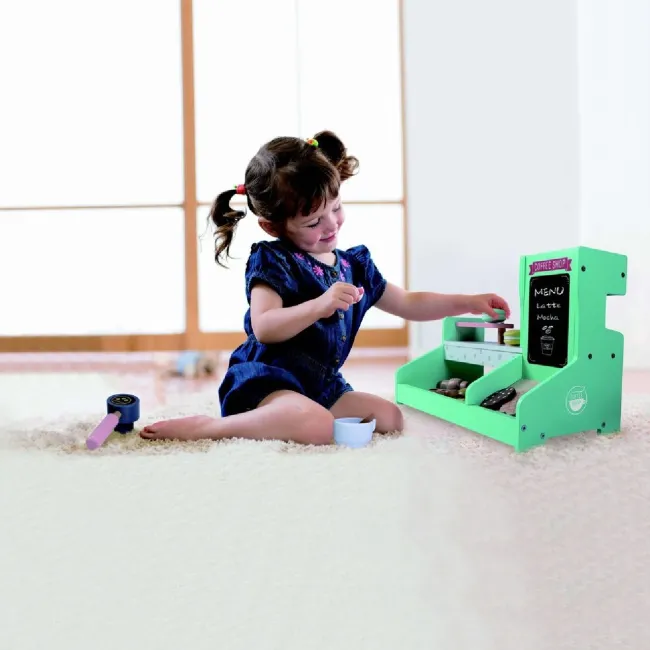 Joc Interactiv Din Lemn - Cafenea