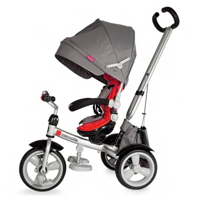 Tricicleta Copii Multifunctionala Cocolle Giro - Rosu