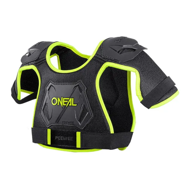Armura Protectie Mtb Copii O'Neal Peewee - XS-S, Negru-Galben Neon