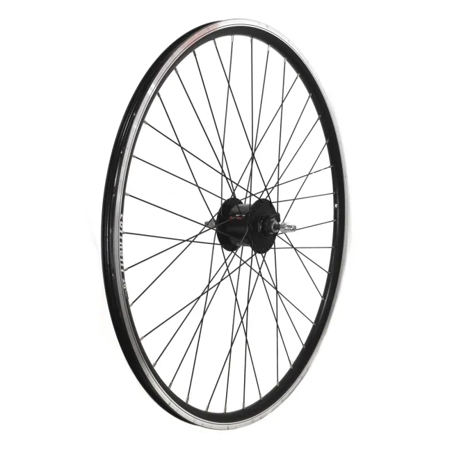 Roata fata Cerurim 28" V-Brake, 622x18, butuc NEXUS dinam, Negru