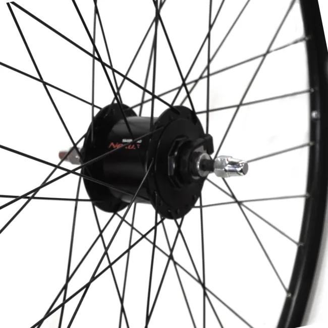 Roata fata Cerurim 28" V-Brake, 622x18, butuc NEXUS dinam, Negru