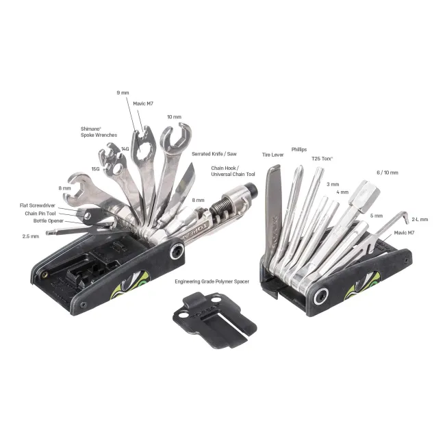 Set Scule Multifunctionale Bicicleta Topeak Alien S, Tt2578