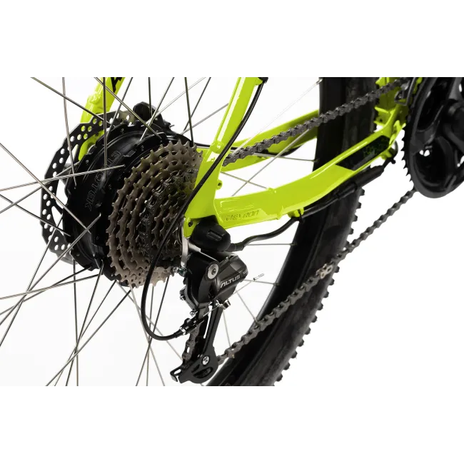 Bicicleta Electrica Afisport M17 - 27.5 Inch, M-L, Verde