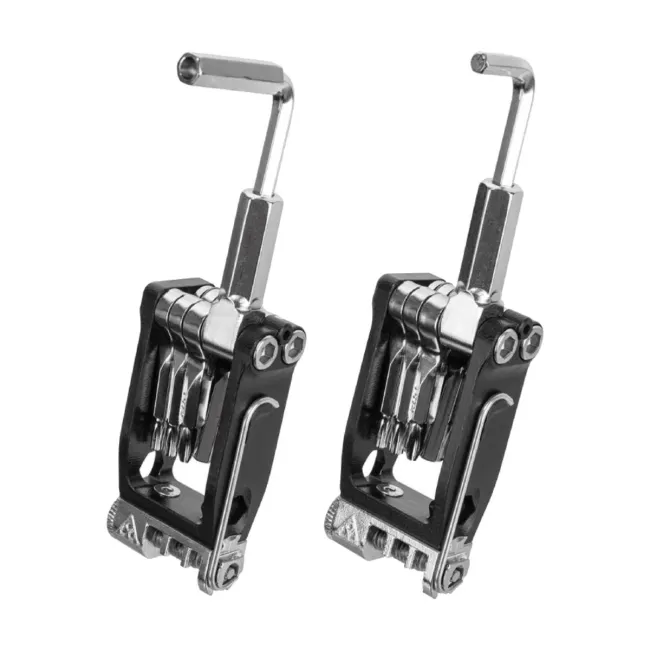 Set Scule Compacte Multifunctionale Ninja 16+, Negru-Argintiu