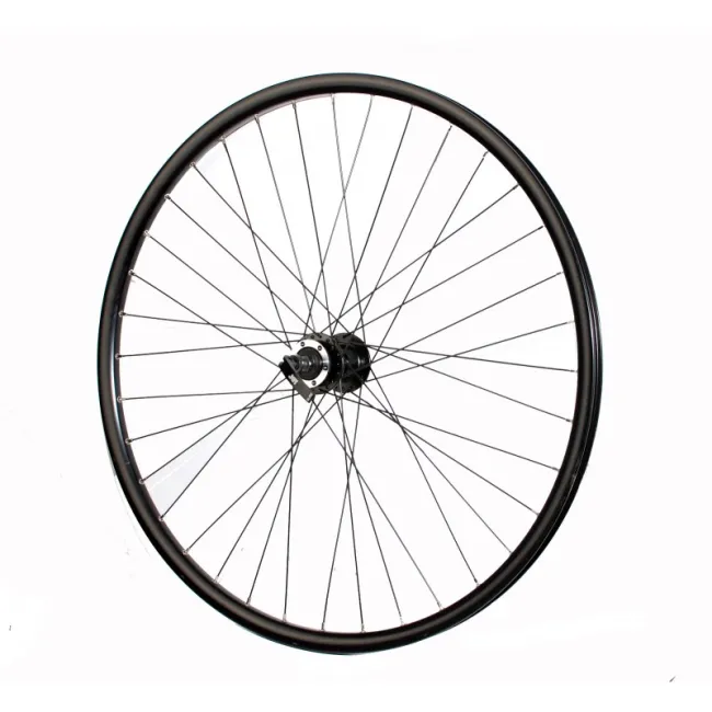 Roata Fata Bicicleta Fivestars disc, negru, 26 inch