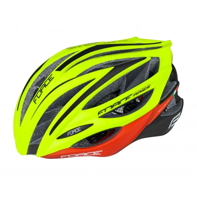 Casca Force Aries fluo/rosu L-XL (58-62 cm)