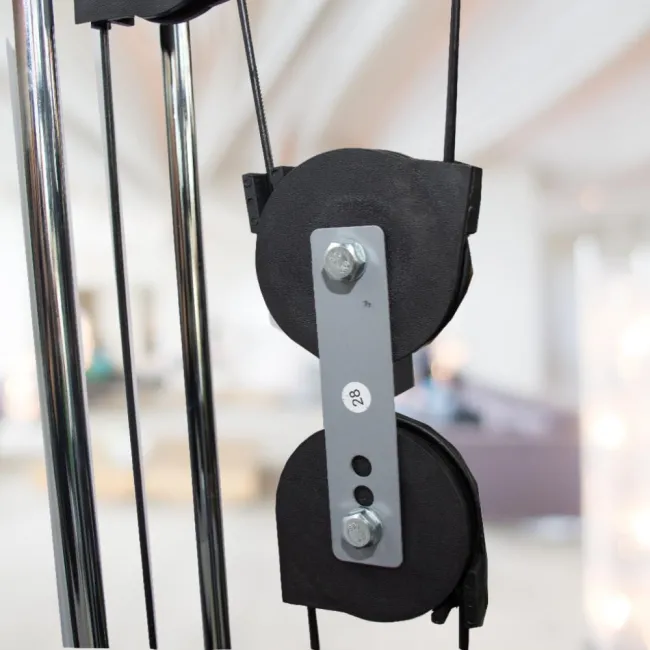 Aparat Multifunctional Fitness 1 Post Dhs 3001 - Negru-Gri