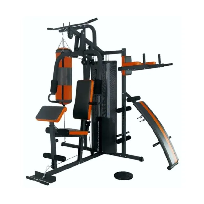 Aparat Multifunctional Fitness 4 Posturi Dhs 3003 - Negru-Rosu