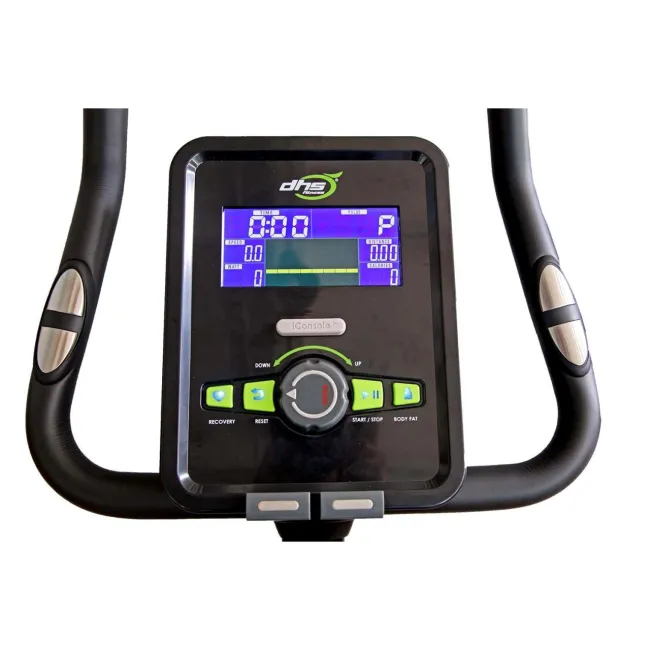 Bicicleta Fitness Eliptica Dhs 3729 - Negru-Verde