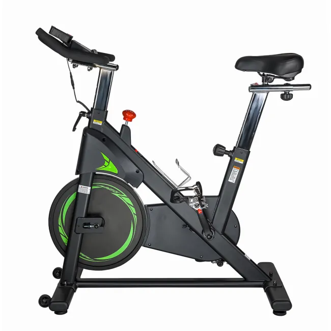 Bicicleta Fitness Spin Bike Dhs 2101 - Negru-Verde