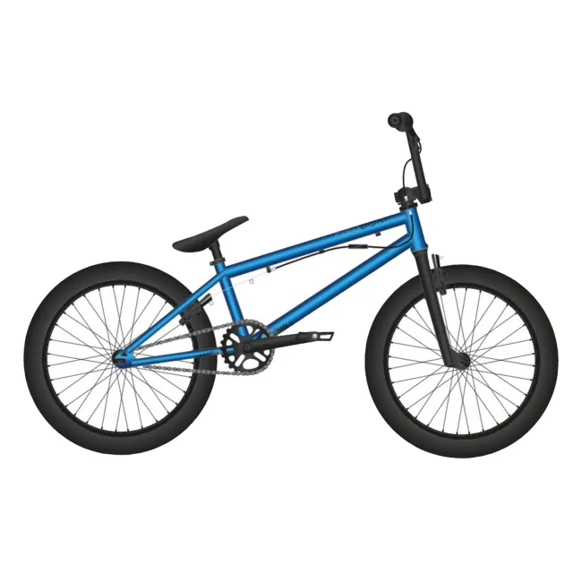 Bicicleta Copii BMX Fishbone P2000 - 20 inch, Albastru