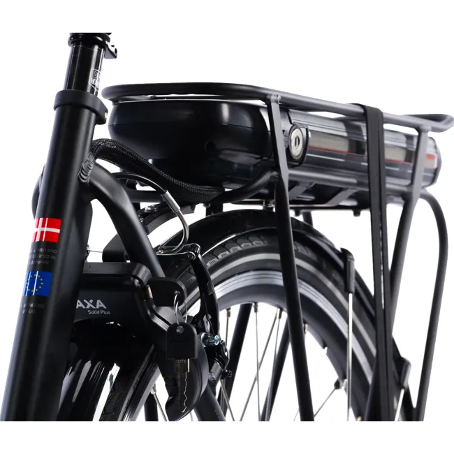 Bicicleta Electrica Corwin 28322 - 28 Inch, 490 mm, Negru