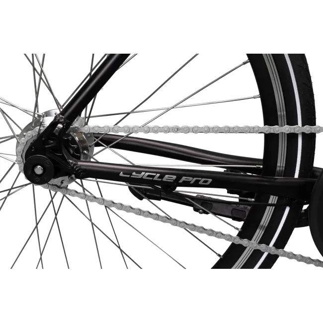 Bicicleta Electrica Cycle Pro 28173 - 28 Inch, XL, Negru