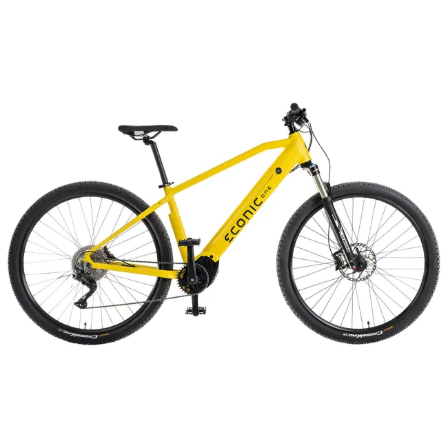 Bicicleta Electrica Econic One Adventure - 29 Inch, L, Galben