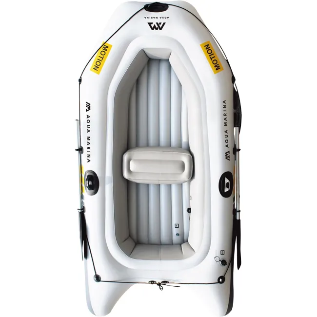 Barca Pneumatica Aqua Marina Motion, Cu Motor Electric T-18 - Alb