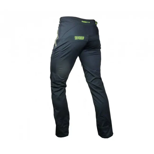 Pantaloni Ciclism Haven Energizer Polar Negru/Verde M