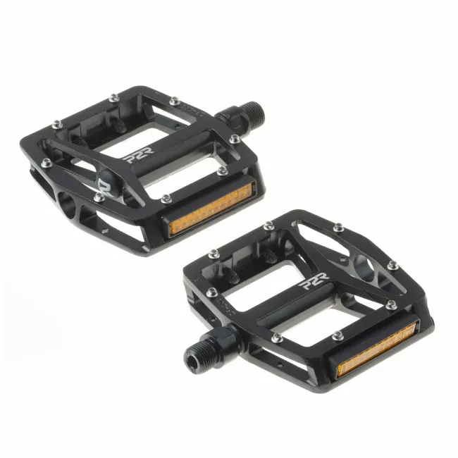 Pedale Mtb/Bmx Alu P2R Flatman 20 Spr, Negru
