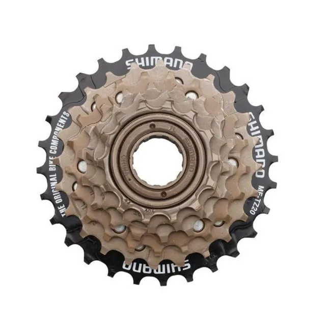 Pinion Bicicleta Filetat Shimano Tourney MF-TZ20, 6 viteze, 14-28T, maro