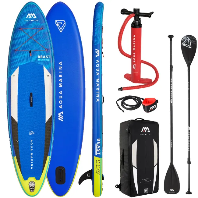 Placa apa SUP Aqua Marina Beast, 10’6″ Advanced All-Around - Albastru