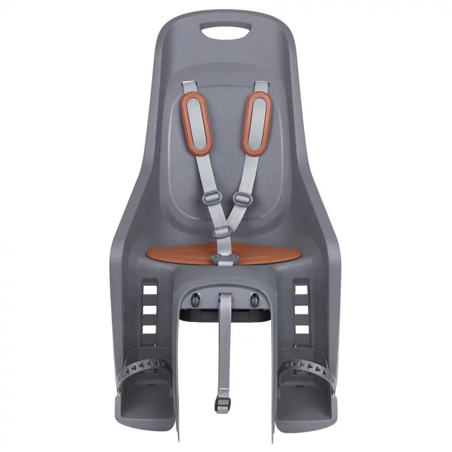 Scaun Bicicleta Copii Polisport Bubbly Maxi Plus CFS - Gri-Maro