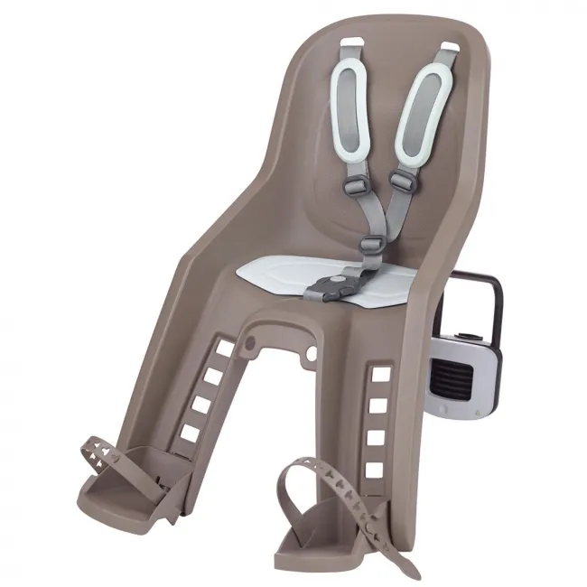 Scaun Bicicleta Copii Polisport Bubbly Mini Plus FF - Maro-Verde