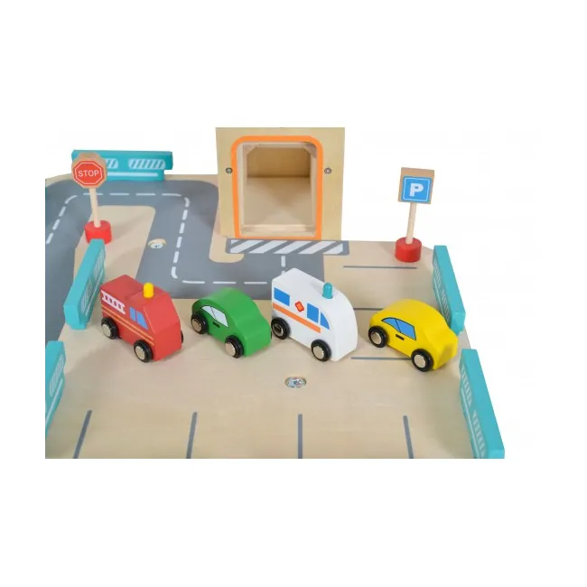 Garaj de lemn cu 3 etaje, 1085, 25 piese