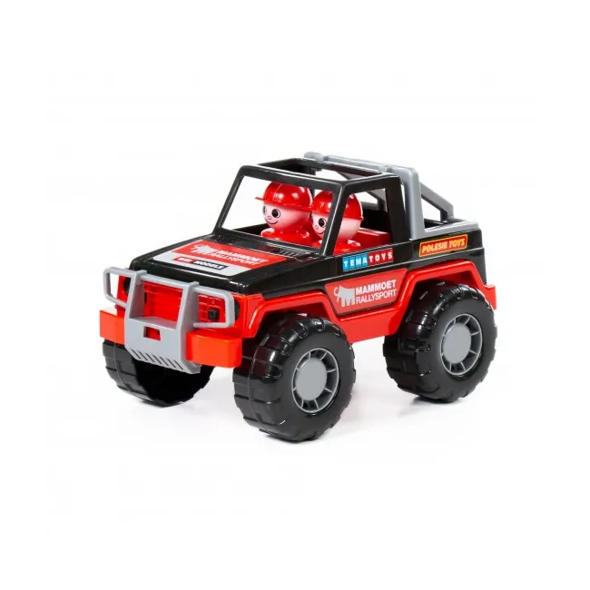 Masina de jucarie Jeep Raliu Polesie 64326, Rosu