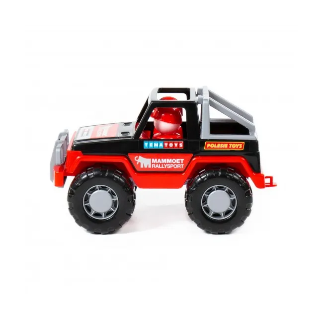 Masina de jucarie Jeep Raliu Polesie 64326, Rosu