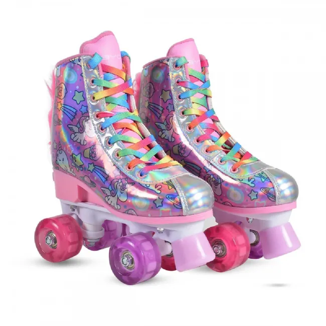 Role Copii, Reglabile Unicorn Byox, M 35-38, Multicolor