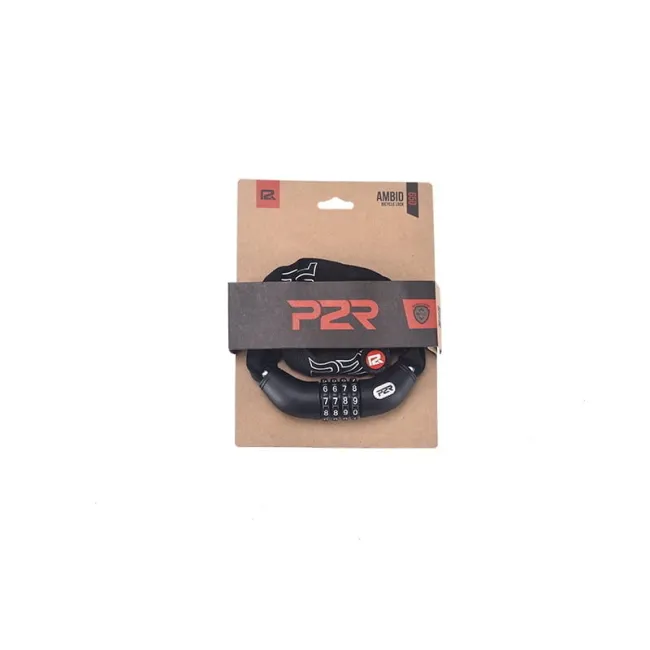 Antifurt Bicicleta P2R AMBID - 4x650 mm, Negru
