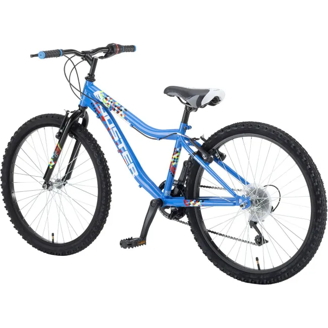 Bicicleta Copii Booster 2023 Plasma - 24 Inch, Albastru