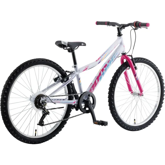 Bicicleta Copii Booster 2023 Turbo - 24 Inch, Alb