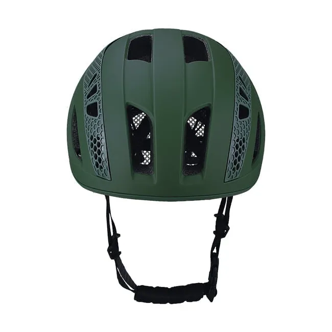 Casca Ciclism P2R ZENERO - 59-61 cm, M-L, Verde inchis