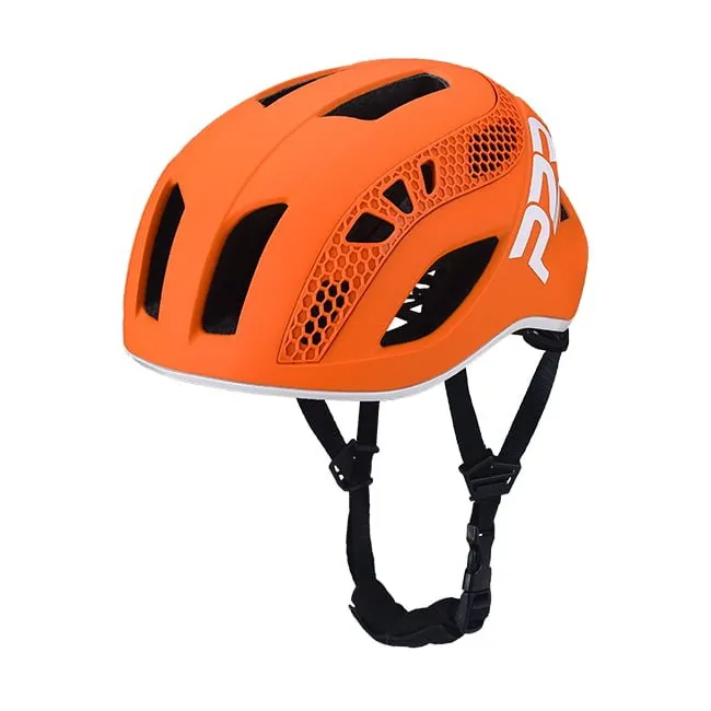 Casca Ciclism P2R ZENERO - 55-58 cm, S-M, Portocaliu-Alb