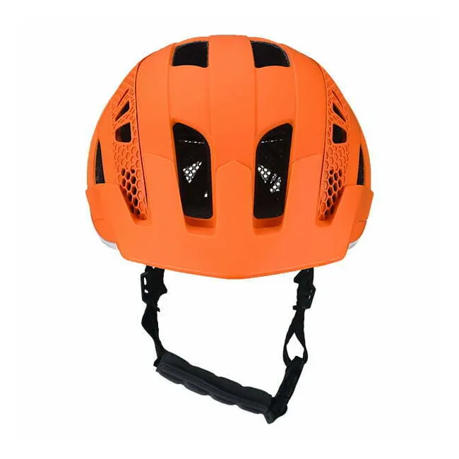 Casca Ciclism P2R ZENERO - 55-58 cm, S-M, Portocaliu-Alb