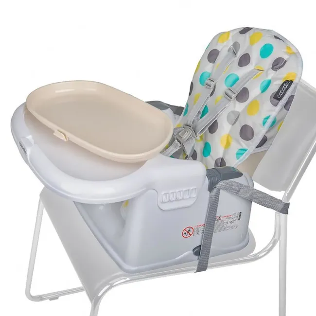 Scaun de luat masa multifunctional Coccolle Ziti Beige Dots