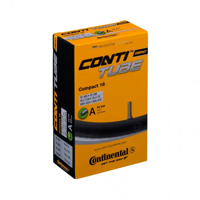 Camera bicicleta Continental Compact 16 A34 32/47-305/349