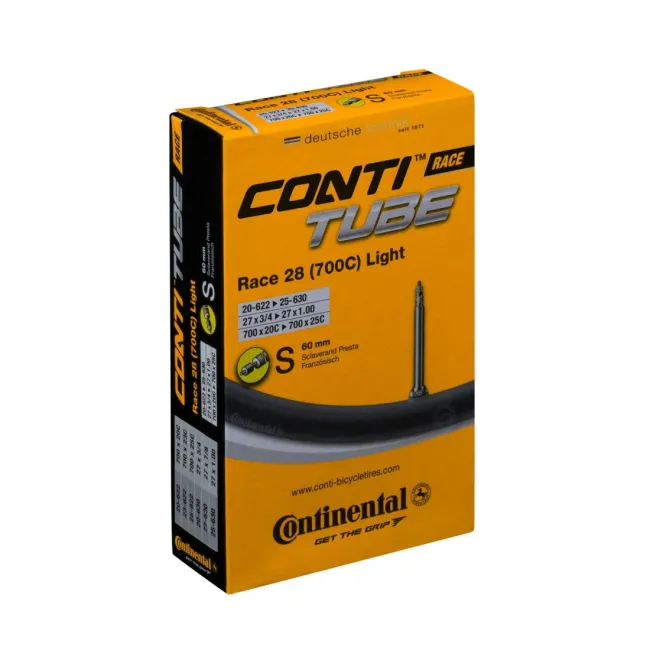 Camera bicicleta Continental Race 28 Light S60 18/25-622/630