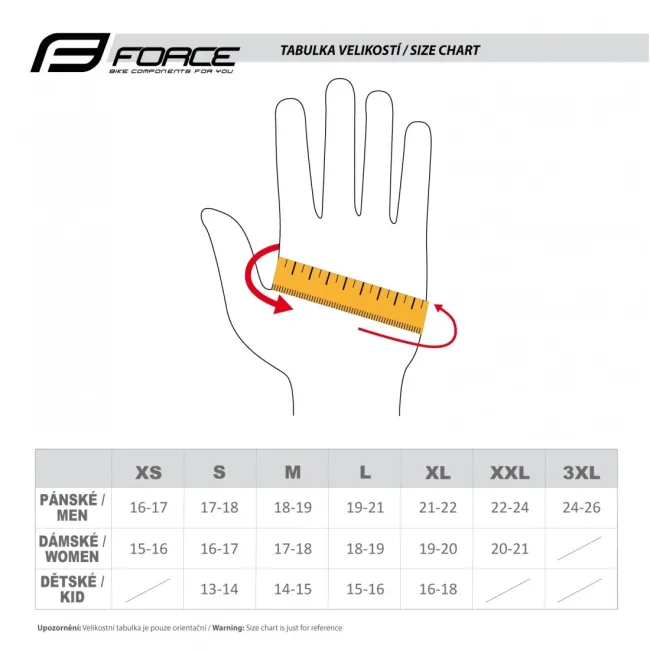 Manusi Force Autonomy F 17 negru/rosu S