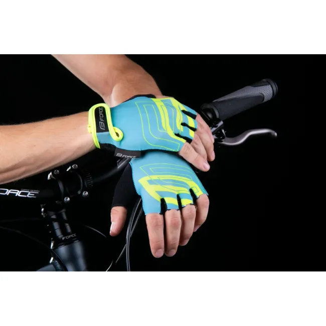 Manusi Force Sport Albastru/Fluo M