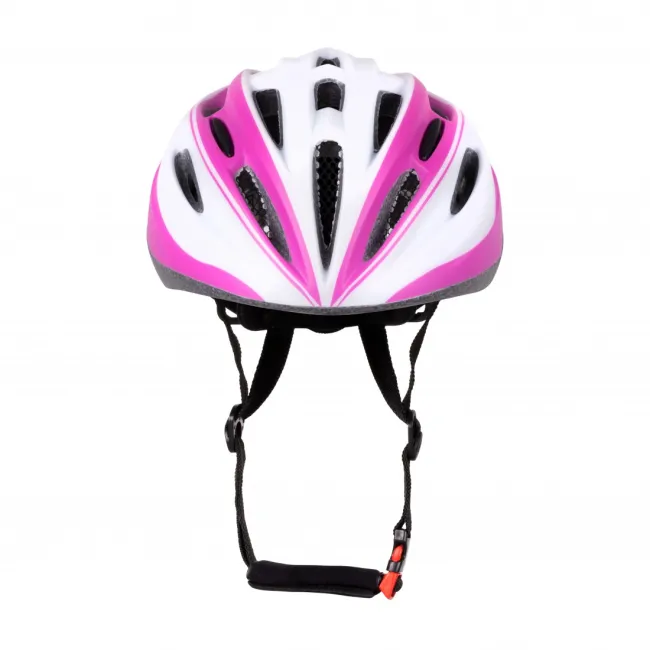 Casca Force Tery alb/roz S-M (54-58 cm)