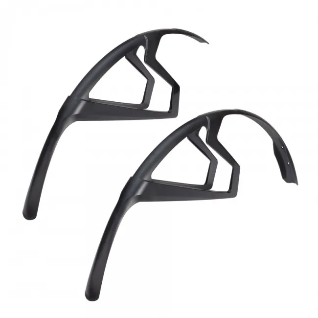 Set Aparatori Noroi Polisport R-Mud - 28 Inch, Negru