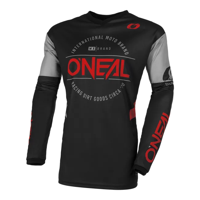 Bluza O'Neal Element Brand V.23 - M, Negru-Rosu