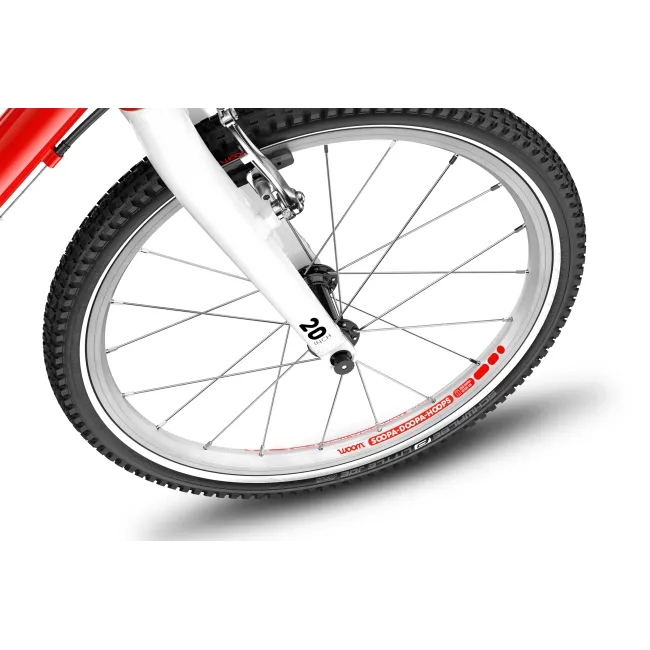 Bicicleta Copii Woom 4 - 20 Inch, Rosu