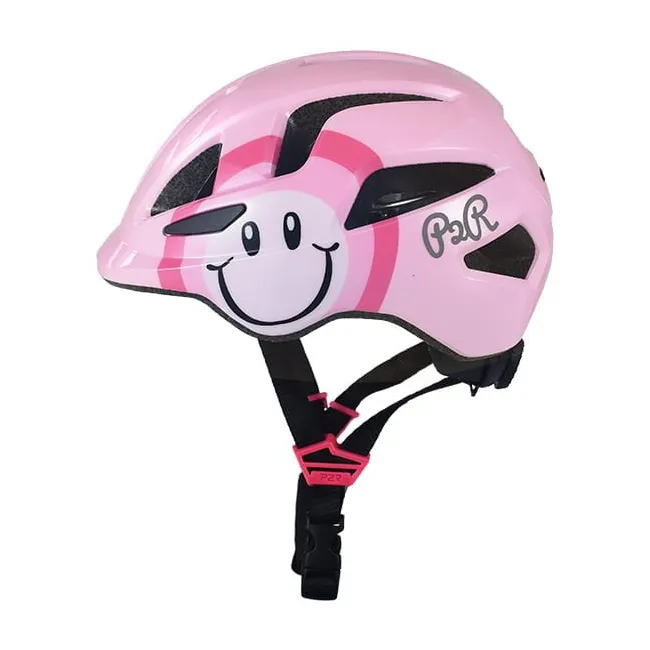 Casca Ciclism Copii P2R MASCOT - 48-52 cm, XS, Roz