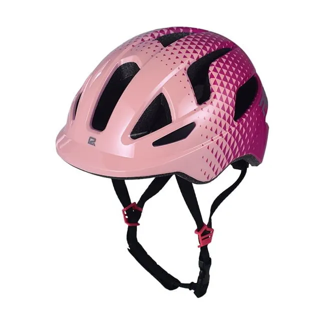 Casca Ciclism Copii P2R MASCOT - 52-56 cm, S, Roz-Mov