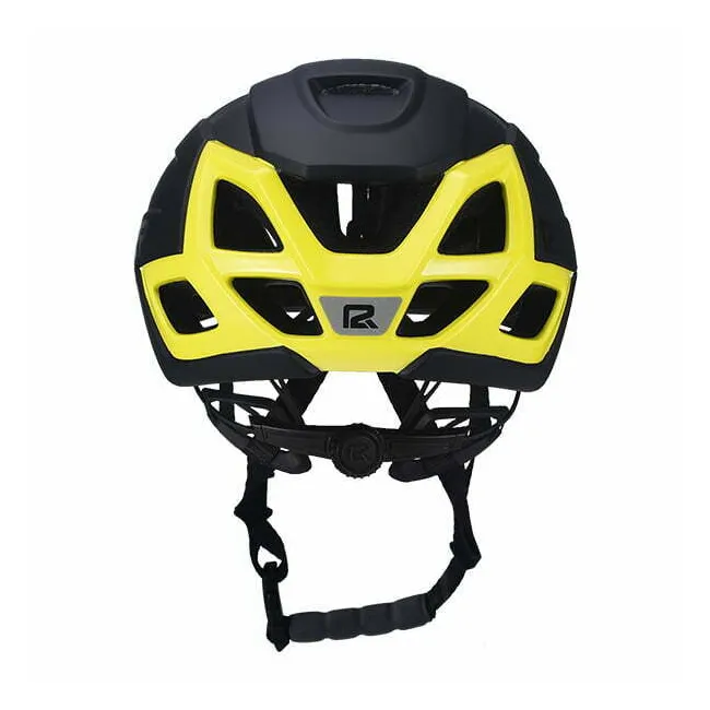 Casca Ciclism P2R RODEO - 55-58 cm, S-M, Negru-Galben